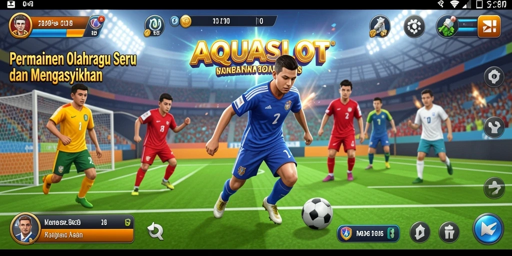 Tampilan gameplay <strong>AQUASLOT</strong> yang mendebarkan dan penuh aksi.