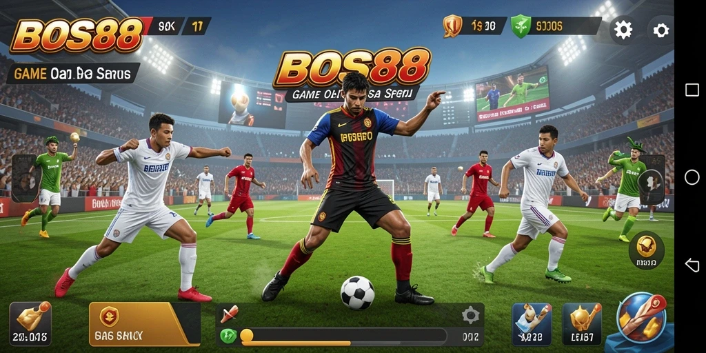 Tampilan gameplay menarik dari BOS88 dengan berbagai jenis olahraga.