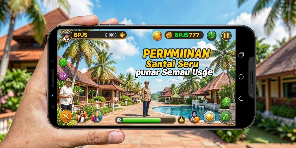 Tampilan gameplay BPJS777 yang menghibur dan penuh warna.