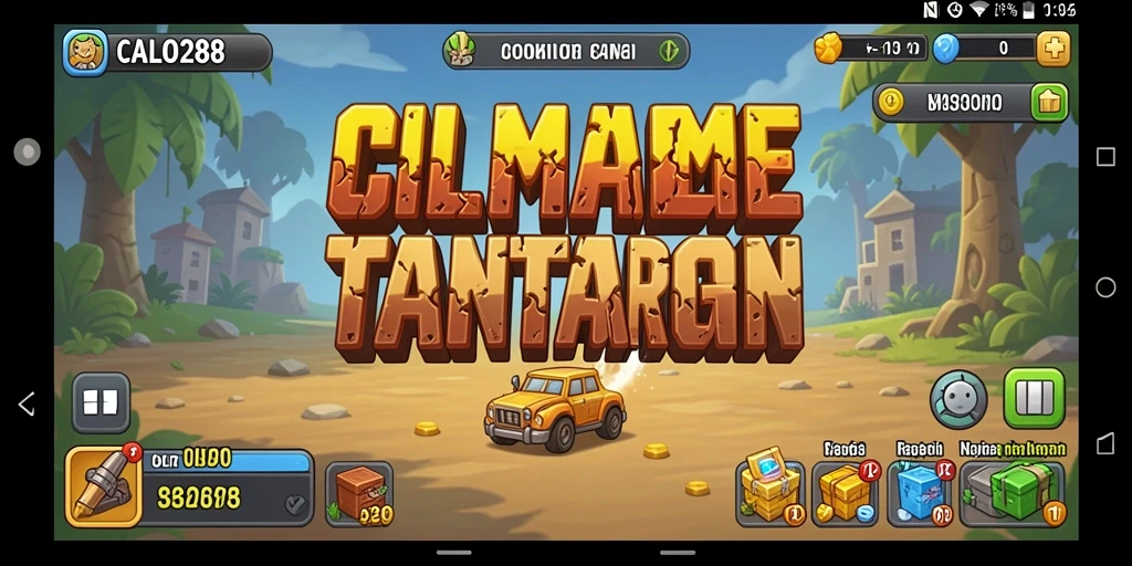 Tampilan gameplay menarik CALO288 dalam mode Idle.