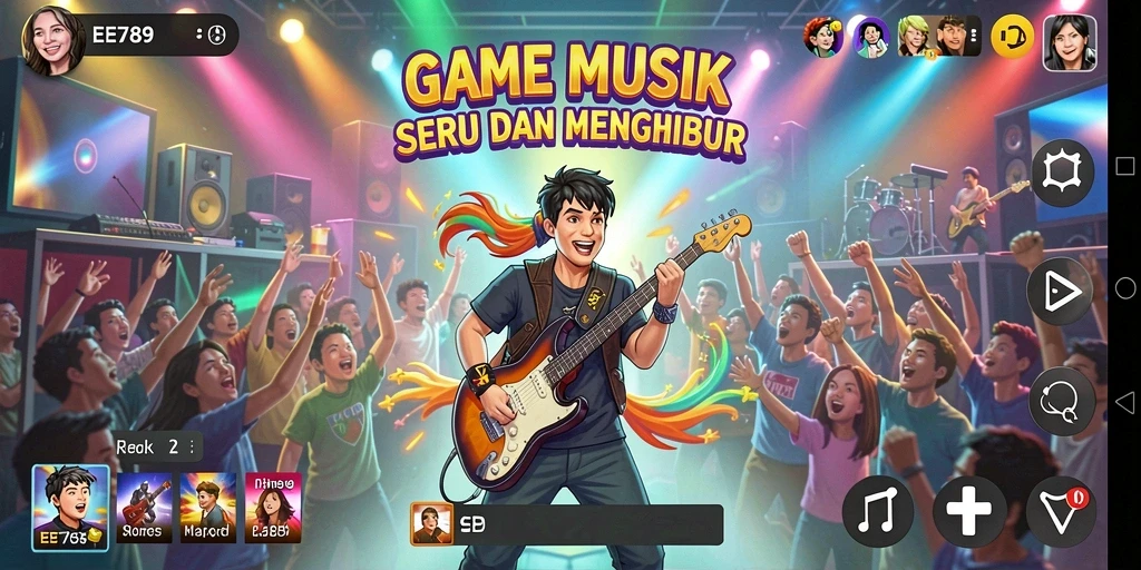 Tampilan gameplay seru dan interaktif di EE789.