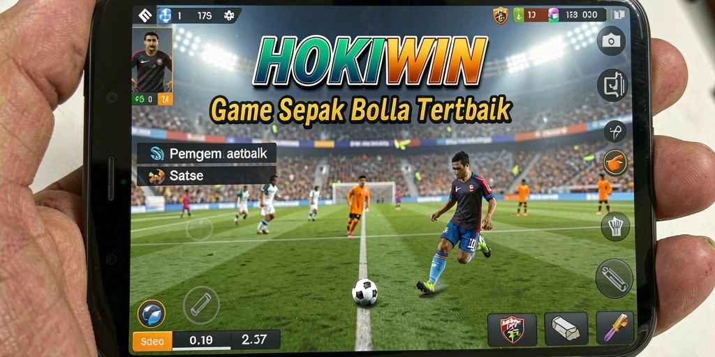 Tampilan gameplay HOKIWIN yang mendebarkan dan realistis di lapangan.