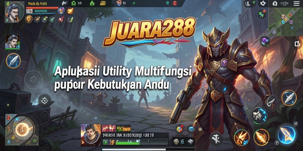 Tampilan utama JUARA288 yang memudahkan navigasi untuk utility.