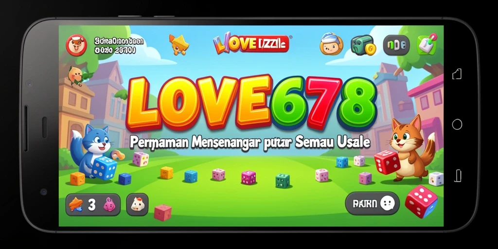 Tampilan gameplay LOVE678 yang seru dan memikat di setiap level.