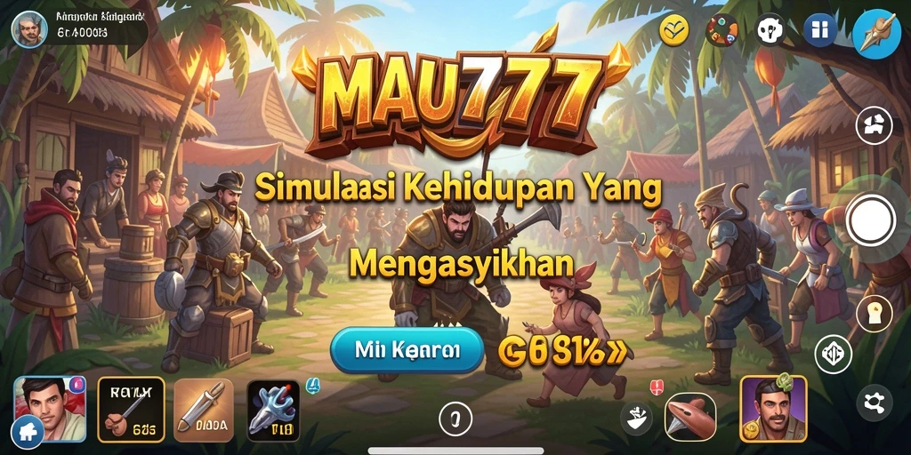 Gameplay menarik dan interaktif dalam MAU777.