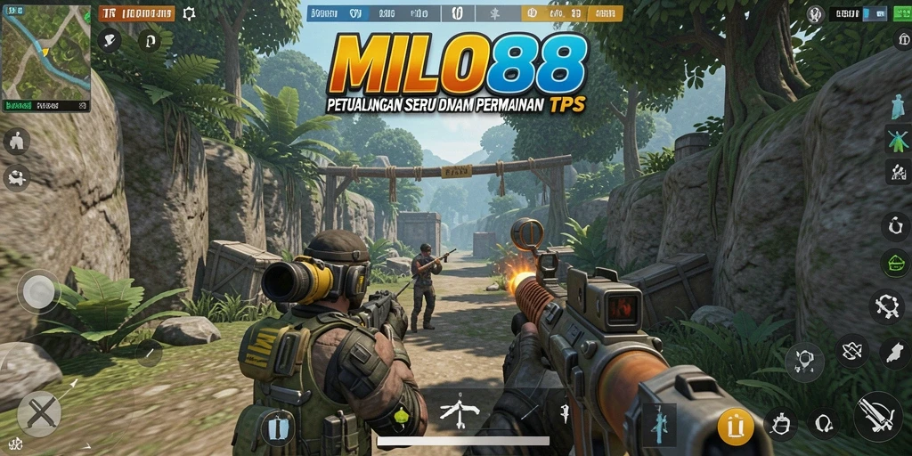 Gameplay seru dalam TPS yang menegangkan.