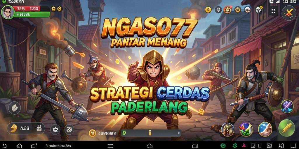 Tampilan gameplay menegangkan di NGASO77 dengan strategi yang perlu diterapkan.