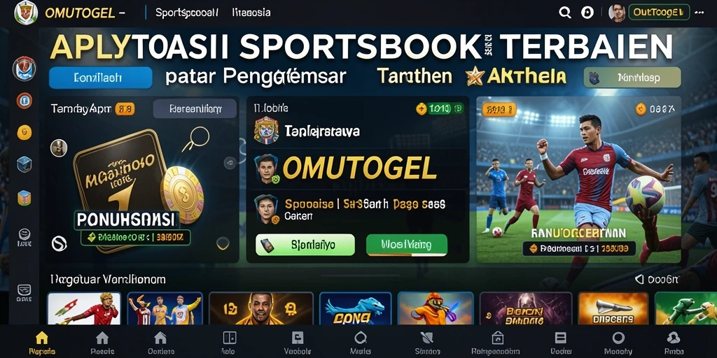 Screenshot gameplay OMUTOGEL menampilkan antarmuka menarik untuk taruhan olahraga.