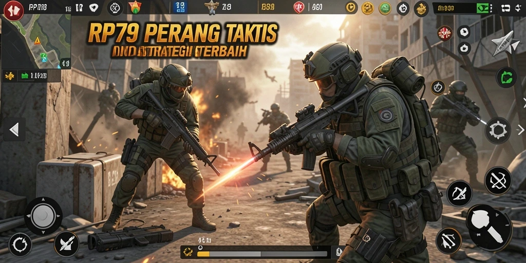 Tampilan menarik dari gameplay TPS yang menegangkan.