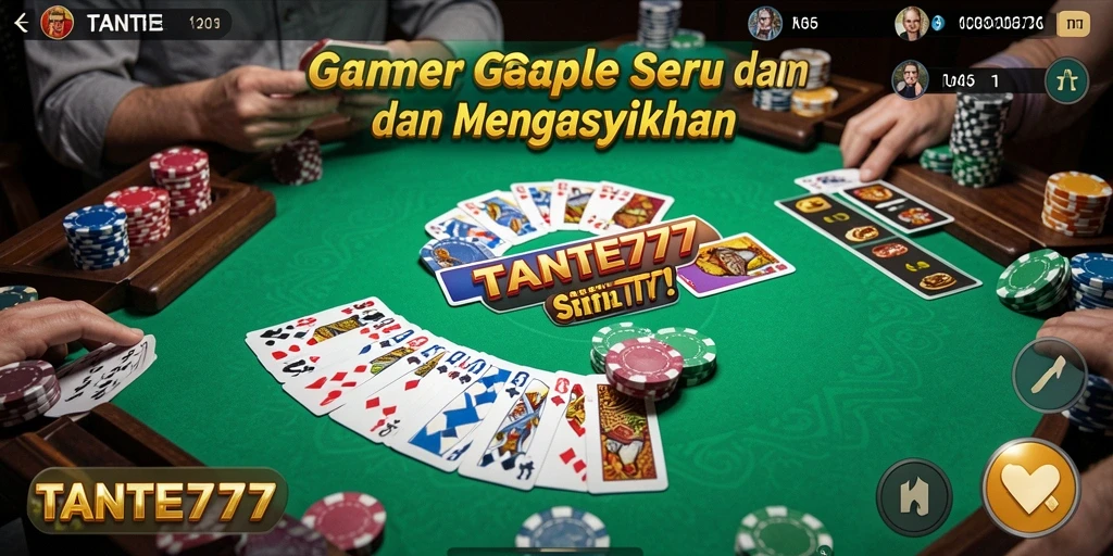 Tampilan gameplay TANTE777 yang menarik dan interaktif.