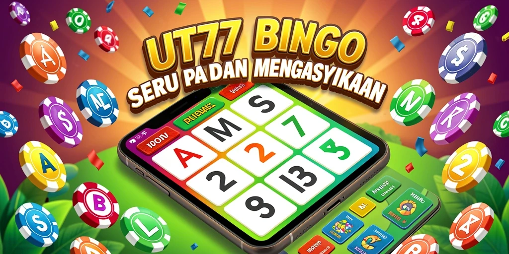 Tampilan seru gameplay Bingo di UT77 dengan interaksi pemain.