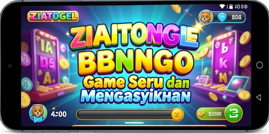 Tampilan gameplay ZIATOGEL yang seru dan menegangkan.